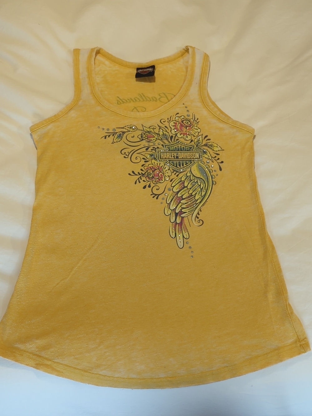 Harley Davidson S Bling Tank Top